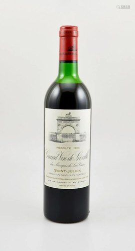 1 bottle 1986 Chateau Leoville-Las Cases,