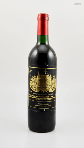 1 bottle 1988 Chateau Palmer,