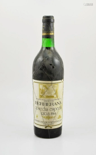 1 bottle 1964 Berberana Cosecha Especial,