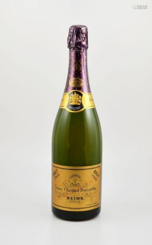 1 bottle 1969 Veuve Clicquot Ponsardin Champagne,