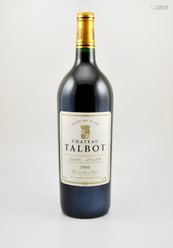 1 magnum bottle 2000er Chateau Talbot,