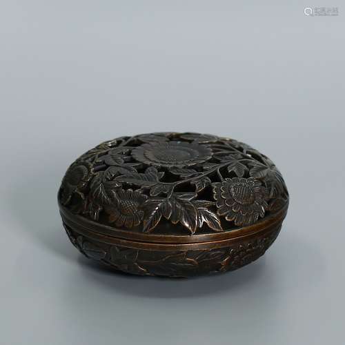 A Japanese Bronze Censer