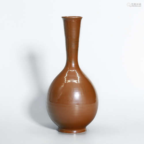 A Ting Type Longneck Vase