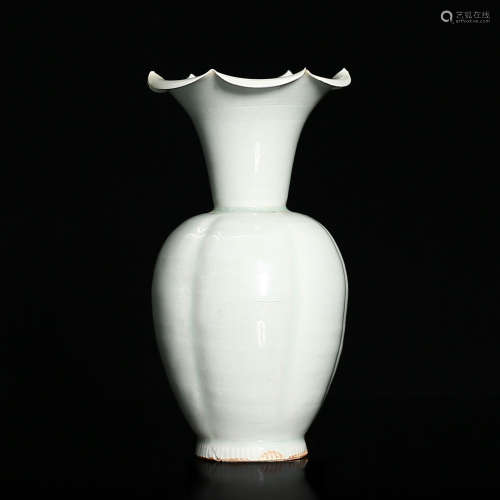 A Tianbai Type Lobed Vase