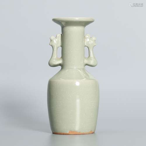 A Longquan Celadon Glazed Vase