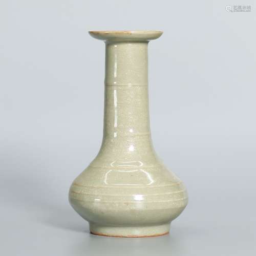 A Longquan Celadon Banded Vase