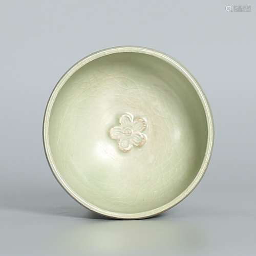 A Longquan Celadon Glazed Tea Bowl