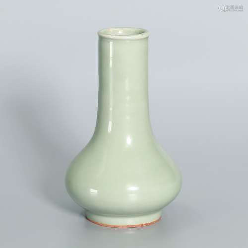 A Longquan Celadon Longneck Vase