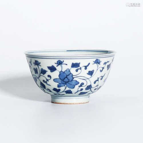 A Blue and White Bowl Longing Mark
