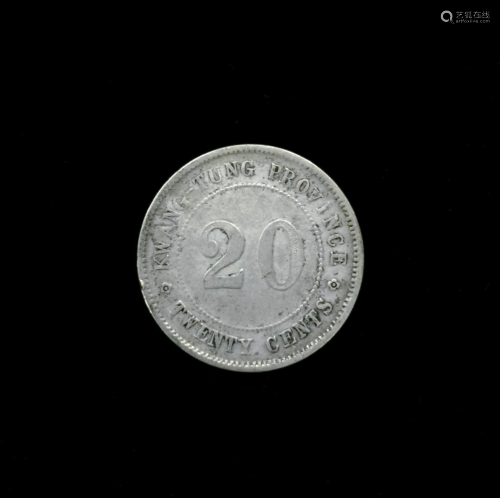 1 SILVER CHINESE REPUBLIC 8, (1916)