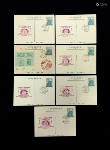 FOREIGN STAMPS ON ENVELOPE