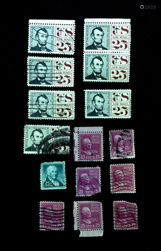 $0.25 US POSTAGE STAMPS