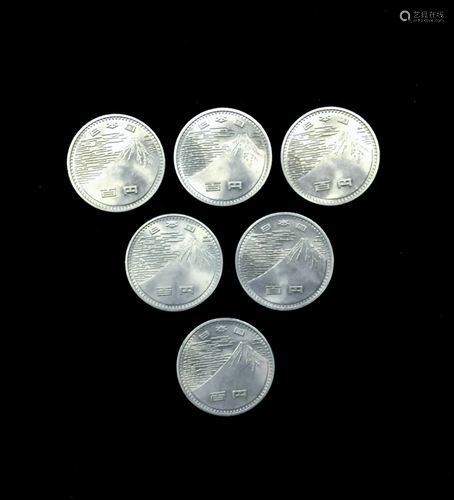 100 YEN, ZHAO HE 45 JAPANESE COINS