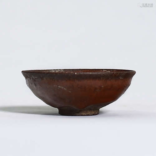Jian Kiln Persimmon Glazed Small Bowl