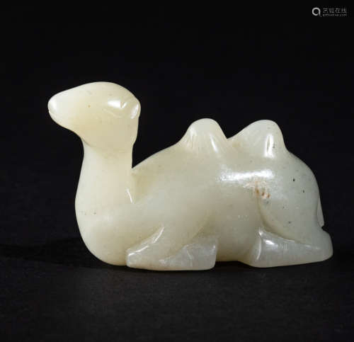 Song Style Chinese Antique Jade Camel