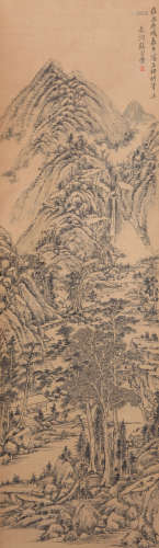 Zhang Zongcang - Mountain Scenery Shan Shui Painting