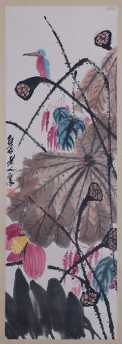 Qi Baishi - Lotus Flower Pond Painting