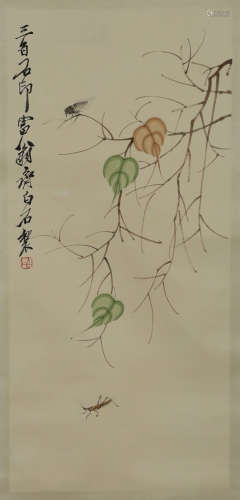 Qi Baishi - Insect Painting