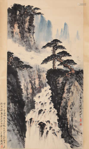 Shan-Yueh Kuan - Yellow Mountain Scenery Painting