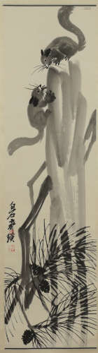 Qi Baishi - Squirrel Painting
