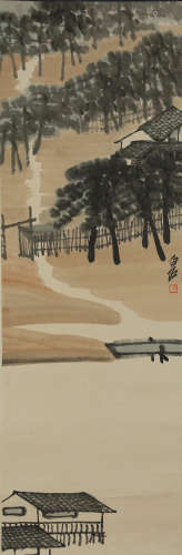 Qi Baishi - Mountain Scenery Shan Shui Painting