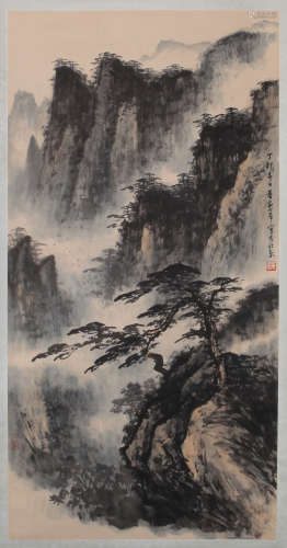 Dong Shouping - Mountain Scenary Shan Shui Painting