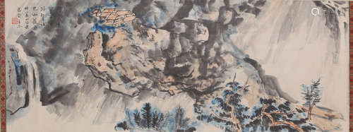 Jao Tsung-I - Mountain Scenery Shan Shui Painting