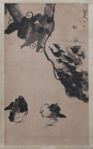 Bada Shanren - Painting of Flower and Bird