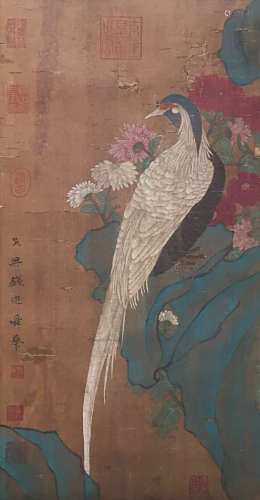Qian Xuan - Bird Painting