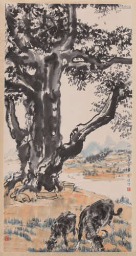 Xu Beihong - Ox Painting