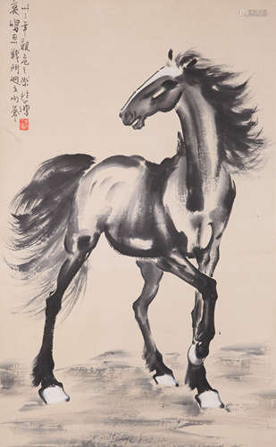 Xu Beihong - Horse Painting