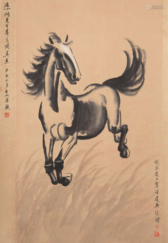 Xu Beihong - Horse Painting