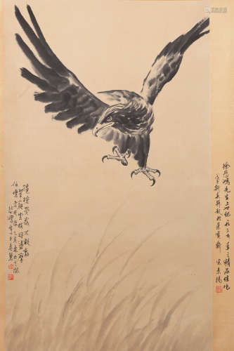 Xu Beihong - Eagle Painting