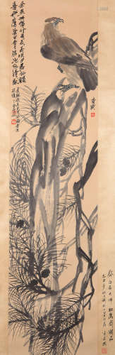 Qi Baishi - Eagle Painting