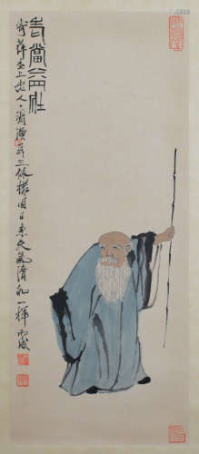 Qi Baishi - Immortal Figure Painting