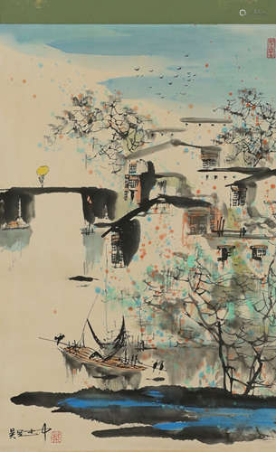 Wu Guanzhong - Jiangnan Painting