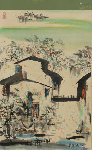 Wu Guanzhong - Jiangnan Painting