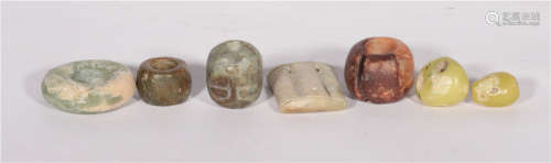 A Group of Jade Pieces 4000B.C