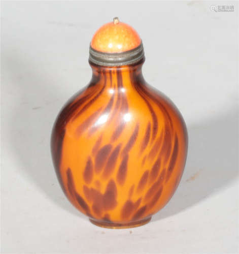 A Glass Snuffbottle Qing Dynasty