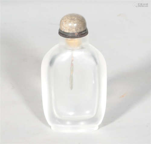 A Rock Crystal Snuffbottle Qing Dynasty