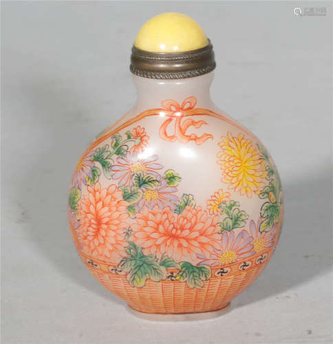 A Glass Snuffbottle Qing Dynasty