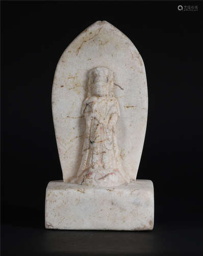 A Carved Marble Boddhisattva North Wei Dynasty