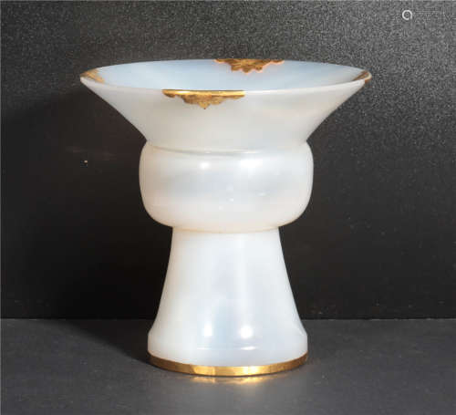 An Agate Steam Cup Yuan Dynasty