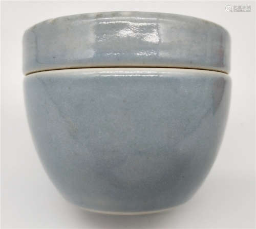 A Celadon Glazed Jar and Cover Yongzheng Period