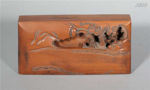 A Huangyang Inkstand Qing Dynasty
