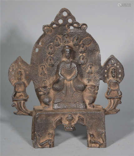 An Iron Cast Bodhisattva Sui Dynasty