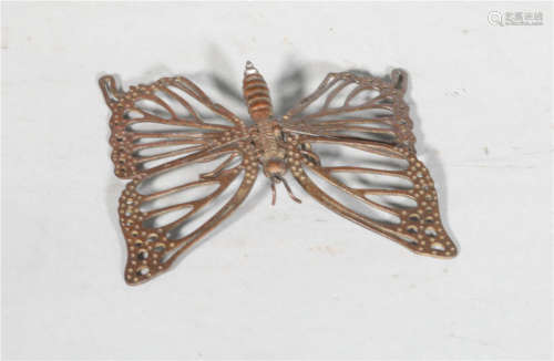 A Bronze Butterfly 19th Century