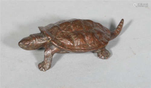 A Bronze Turtle 19th Century