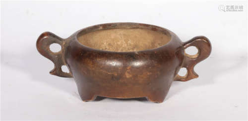 A Bronze Censer Qing Dynasty