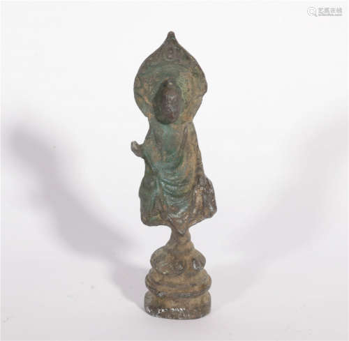A Bronze Bodhisattva